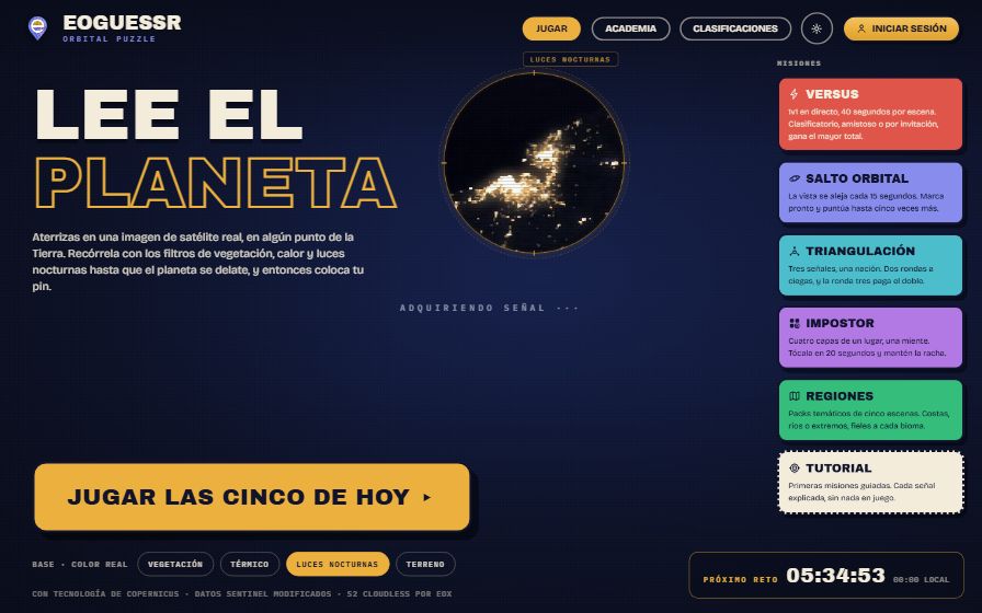 EOGUESSR website